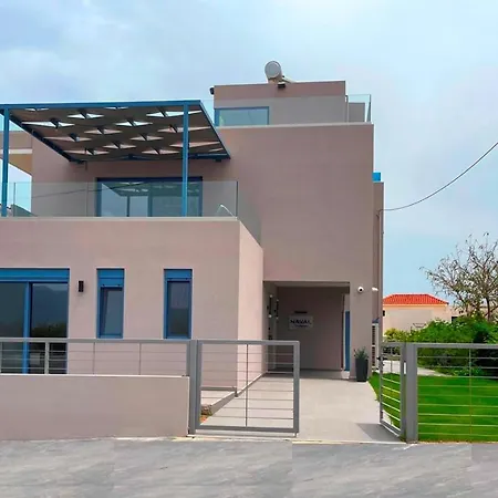 Naval Villa-panoramic With Heated Pool On The Roof * Gerani (Chania)